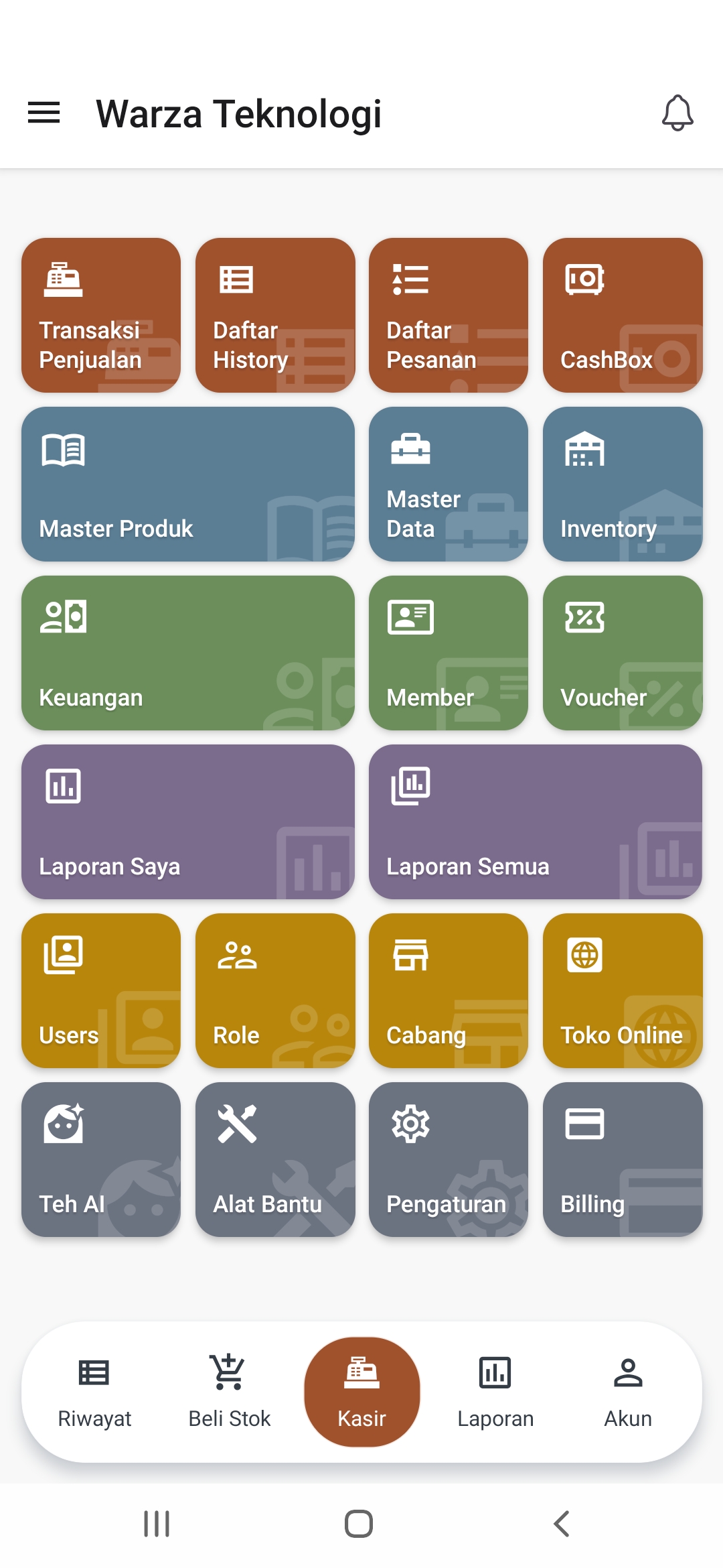 Aplikasi Kasir Q